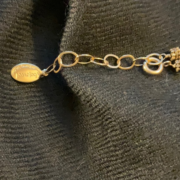 Bejeweled costume gold filled necklace - Picture 10 of 10